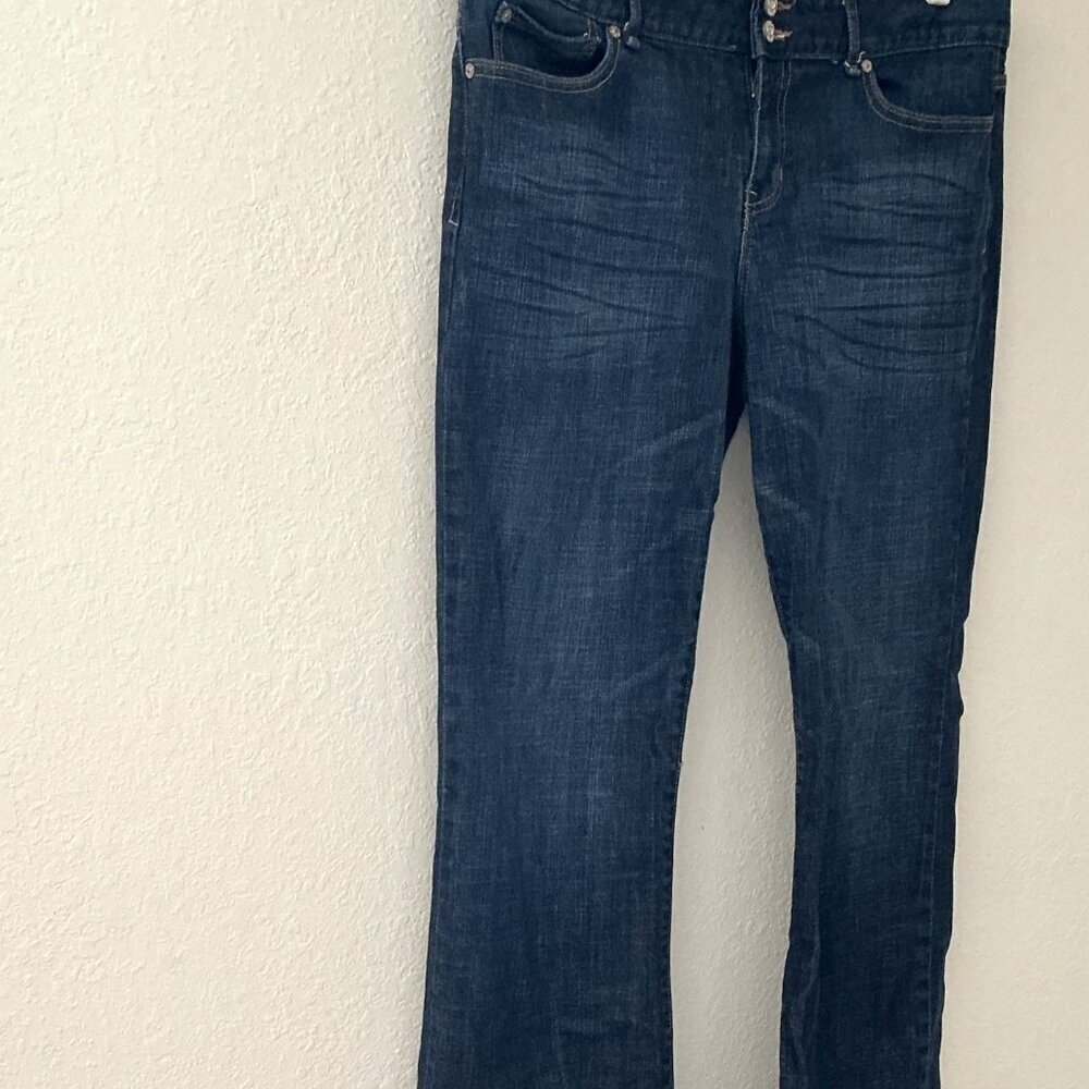 GAP ESSENTIAL BOOTCUT JEANS 14/32R GREAT CONDTION - Picture 7 of 12